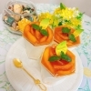 初夏限定・びわのパンナコッタが登場しました！