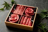 「父の日限定100個！お肉ソムリエの焼肉おせち紅白食べ比べギフト」