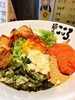 「今週は、平打ち麺にも合う限定『めんたいクリームまぜそば』もやります！✨  」