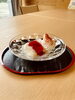 アイスチーズケーキ(八海醸造甘酒がけ)「☕️アイスチーズケーキ(八海醸造甘酒がけ)」
