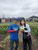 とても美しい方でした…🥰「☆カラフル野菜の小山農園、取材にご来園🎤☆」