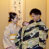 神社で迎えるお宮参りフォト⛩️三人家族のはじめの一歩