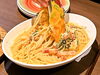 「青砥でデカ盛りパスタならコレ！総重量900gのメガ盛り😆レッドカルボナーラ🔥【生パスタ🍝ハラミステーキ🍖地域安心価格リーズナブル🍴パーティー宴会貸切飲み放題コースあり！青砥駅近く】」