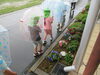 園舎周り🏫「🌂雨の日☔　」