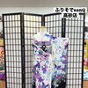ふりそでsanQ高砂店👘白地✖️シルバー🤍バラ蝶🦋洋柄振袖コーディネート✨6月振袖レンタルご契約の方、浴衣プレゼント❣️【東京都葛飾区限定！成人式の豪華振袖フルセットレンタル)