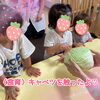 キャベツを触ったよ【小規模保育園】