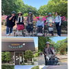 尼のおでかけサポートで大井戸公園のバラを満喫しました