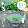 夏の特別お抹茶ふるまい