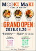 韓国キンパ専門店　「MooKI　MaKI」6/20（土）　グランドオープン！「韓国キンパ専門店「MooKI MaKI」6/20グランドオープン！」