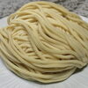 つるもち食感の中太麺、ぜひお試しください