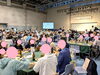 某高校同窓会の会場設営に携わらせていただきました「本日(6/20)の仕事現場」