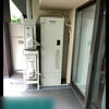 【流山市】パナソニックエコキュートHE-30C4QからHE-S37LQSへ交換｜エアコン2段架台まわりの狭小スペースにも対応