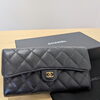 CHANEL キャビアスキン マトラッセ 長財布をお買取りさせていただきました【買取大吉新琴似四番通店】