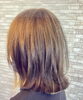 指通り滑らかな大人ヘアスタイル「肩ラインのレイヤーボブ×やわらかハイライト」