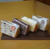 「自家製粉の米粉100％シフォンケーキ」