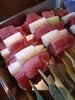 インド鮪のネギマ串「マグロのネギマ」