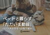 ペット共生住宅で快適生活「ペットと暮らす「ただいま動線」ーペット共生住宅への取り組みー」