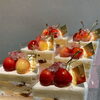 新作ケーキ「さくらんぼショート🍒」