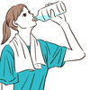 湿度が高い日は、いつも以上に水分補給を大切に🌿💧