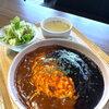 十五穀米がうれしい♪贅沢2種の焼きオムライス＆ドリンクバーランチ