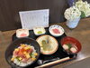 海鮮ちらしで満腹満腹「紫陽花御膳で初夏を味わいました」