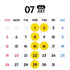 2026年7月の営業日のお知らせです！