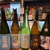 台風ですが営業中 本日ついに日本酒50種そろいました