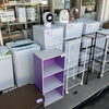 松山で中古扇風機・棚・冷蔵庫をおトクに！家電へGO！入口前のおすすめ商品✨