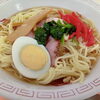 【夏らしい食堂メニューが登場】本日は冷やしラーメン定食でした🍜