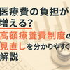 医療費の負担が増える？高額療養費制度の見直しを分かりやすく解説