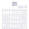 7月営業日程とイオン川口前川イベント出店