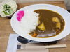 「本日のお昼ご飯は具だくさんカレーです」