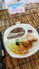 「暑い日に、カレーはいかが？本日は、とりからカレーです」