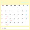 「７月の店休日」