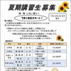 夏期講習生募集！7/12が申し込み締め切りです！