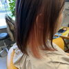 さりげなく可愛いポイントカラーはいかがですか？