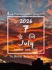 「JULY 2026 / 2026年 7月 文月」