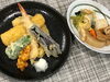 「本日のAランチは　天ぷらランチと煮物」
