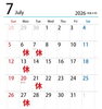 「7月営業日のお知らせ🌻」