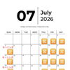7月営業日⭐︎