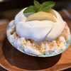 明日から昼営業スタート！桃のかき氷＆沖縄そばはじめます♪