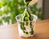 甘くなめらか、癒しの抹茶タイムをどうぞ。「蔵王生乳ジェラートの抹茶アフォガート、できました」