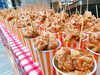 「本日夜の市限定！揚げ物＆お祭り唐揚げを販売します」