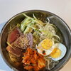 ローストビーフ入り冷やし蕎麦風めんのご紹介