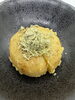 「ふじりん名物のおでん大根が、別邸では天ぷらに。」