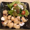 竹ちゃん特製たこのから揚げです！ふわふわジューシーで美味しいよ(^^)/