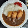 さるふつまるごと館のホタテカレーは絶品です！分厚くて甘いホタテフライ！深みのあるカレー味です(^^)/
