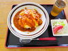 先週の日替わり「オムハヤシ（サラダ付き）」です！「今週（7/6から7/10）の日替わりランチ（890円）メニューです♪」