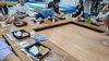 みんなで夕食「🤽‍♂️ お泊まり会の様子 🏊️　★英会話と体操のコラボ教室（堀切、お花茶屋、綾瀬、亀有、小菅）」