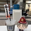 武将ゆかりの黒ごまラテ＆抹茶ラテでひと休み